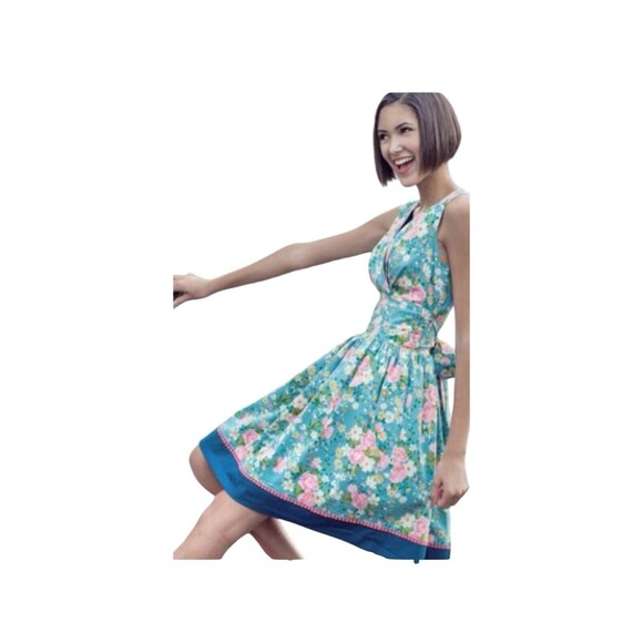 New MATILDA JANE Size M Good Hart FROM THE GARDEN Fifties Style DRESS A1386 - Picture 3 of 16